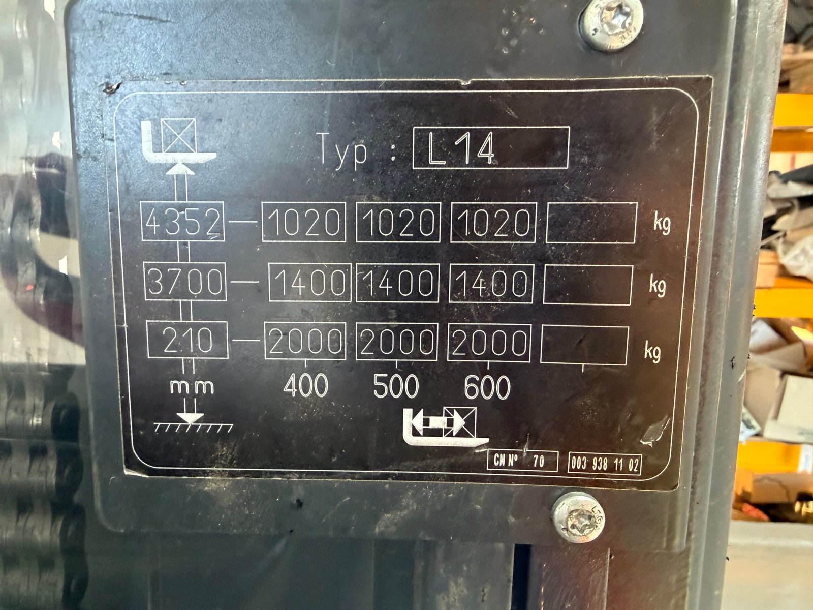 FENWICK L14 – Image 6